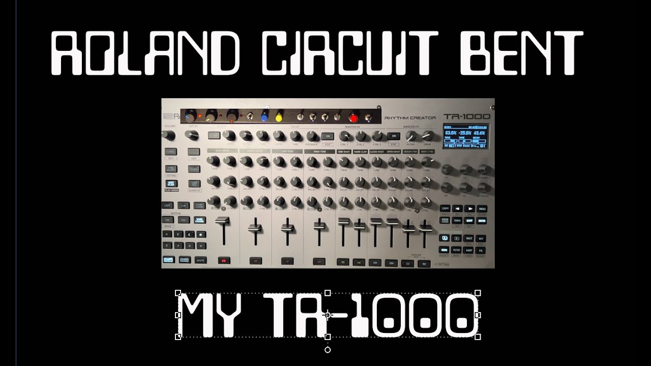 Roland Circuit согнул мой TR-1000