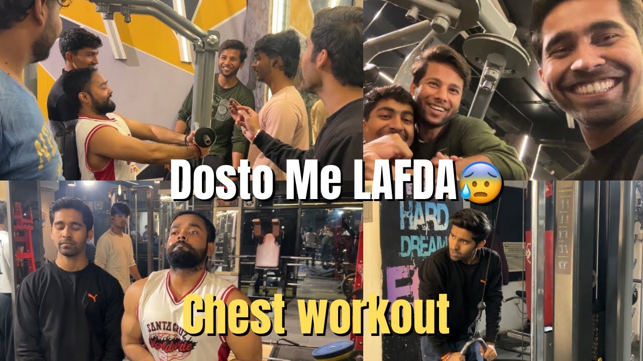 CHEST DAY GONE WRONG😭| GYM VLOG