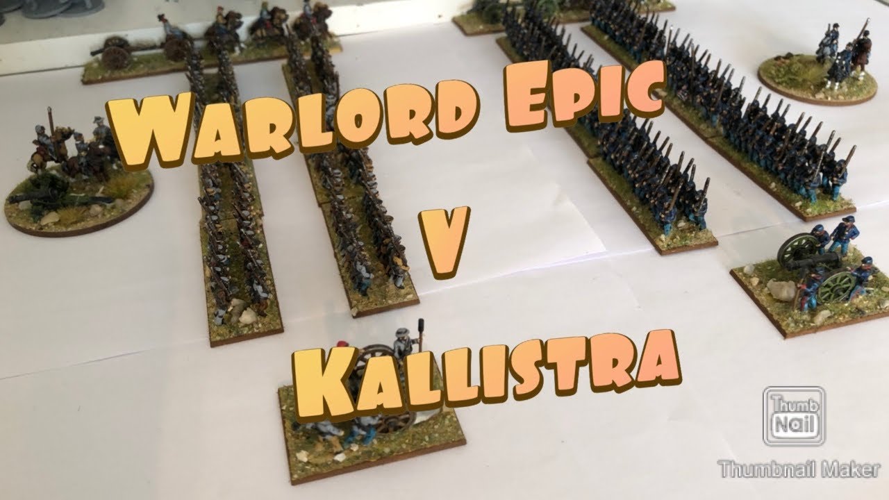 Warlord Games epic ACW with some Kallistra a comparison and update