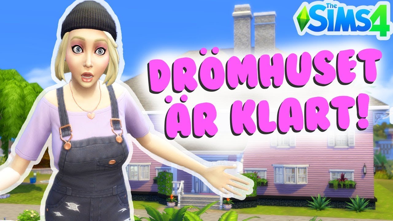 Bygger klart mitt rosa hus! 😍🏡