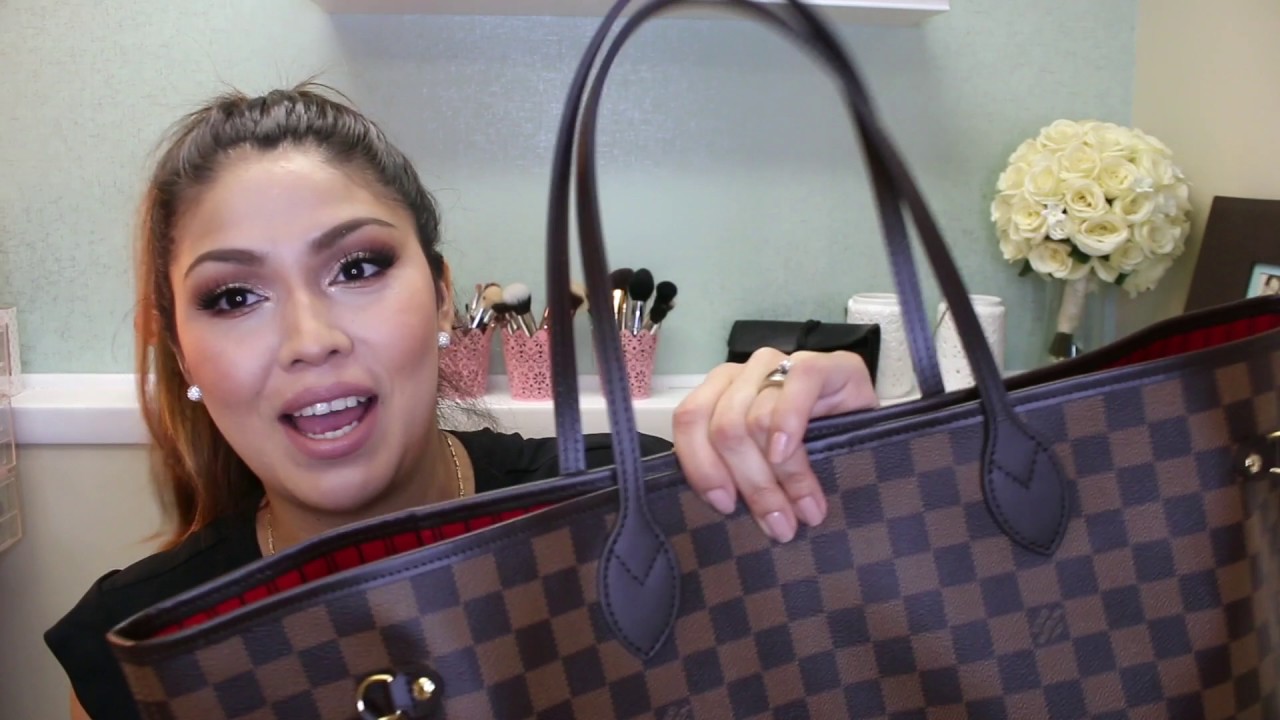 UNBOXING NEVERFULL GM Louis Vuitton Damier Ebene | BONUS Story time Vintage LV Noe