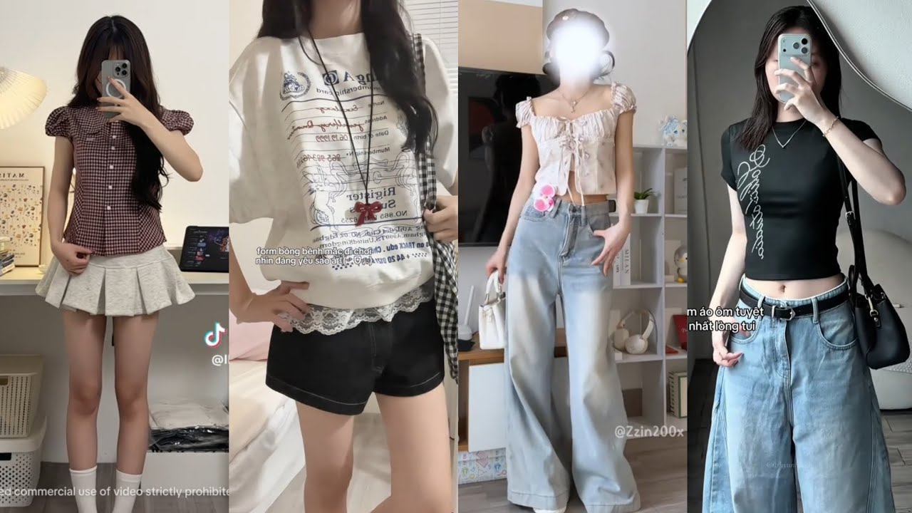 [Shopee Haul] Tổng hợp quần &aacute;o, ch&acirc;n v&aacute;y đi chơi tr&ecirc;n shopee🌷🌿