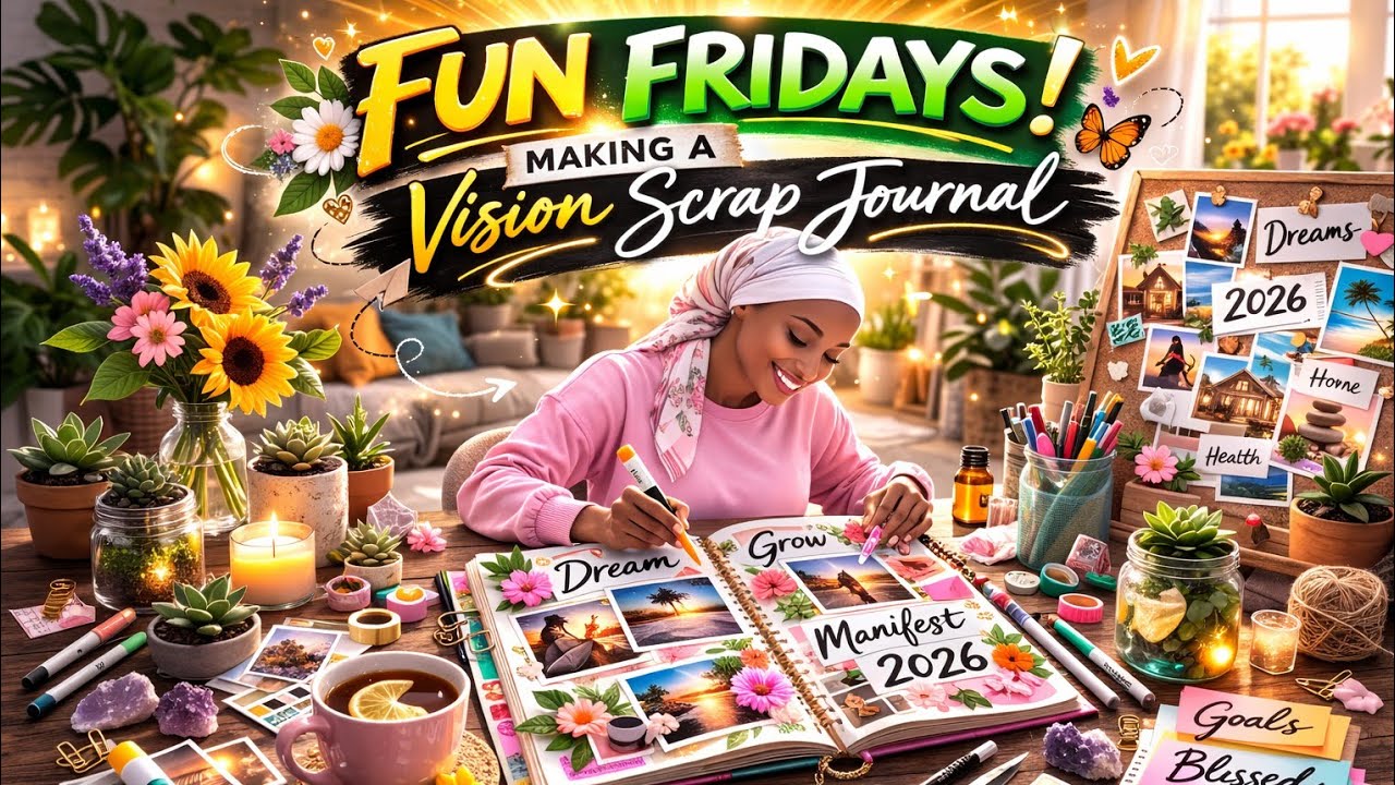 How to make a Vision Scrap Journal - 