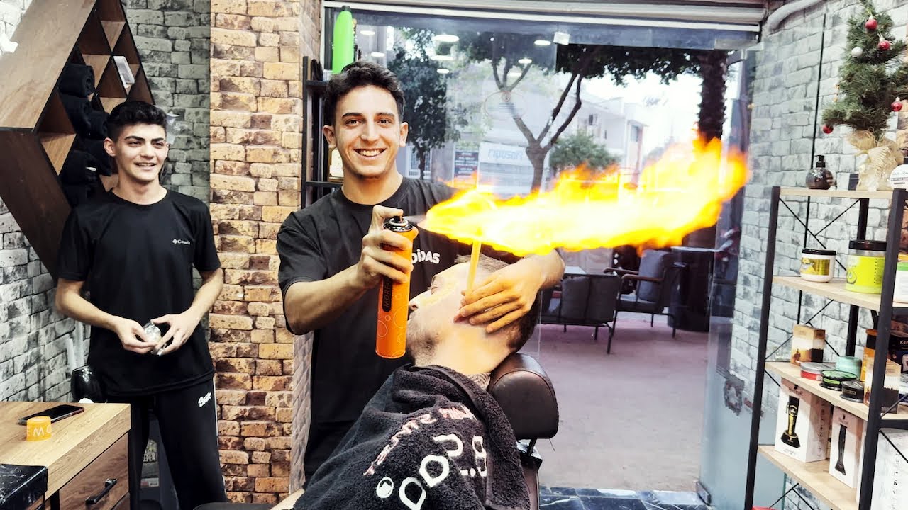 Turkish Hair Cut Story | Antalya Beach Day