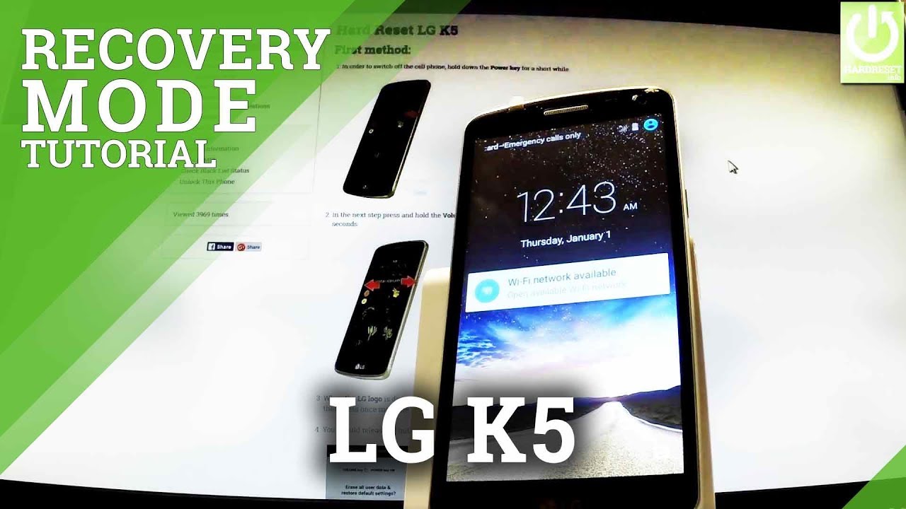 Recovery Mode in LG K5 - Enter / Quit LG Recovery