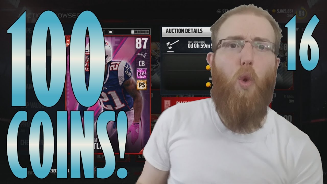 Card Put Up for 100 Coins! 1 Hour Sniping Only! Madden 17 Ultimate Team Using Chemistry Filter