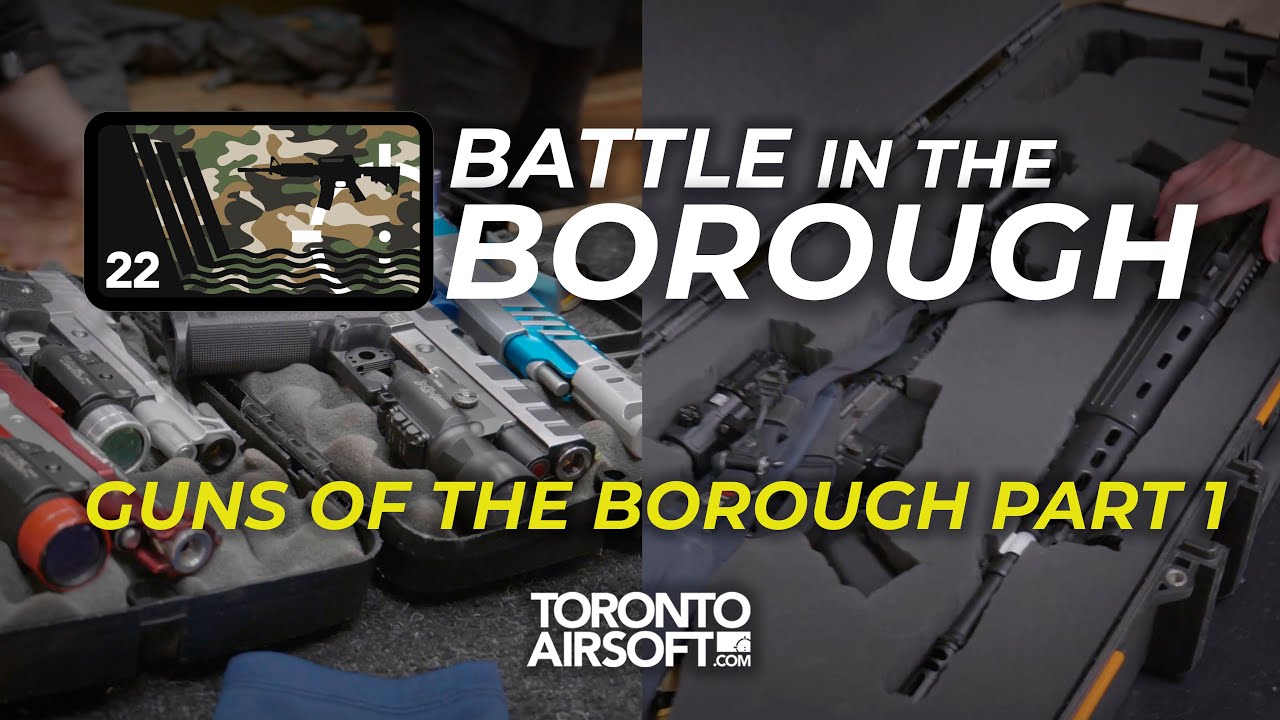 GUN SPOTTING at Battle in the Borough 2022 - TorontoAirsoft.com