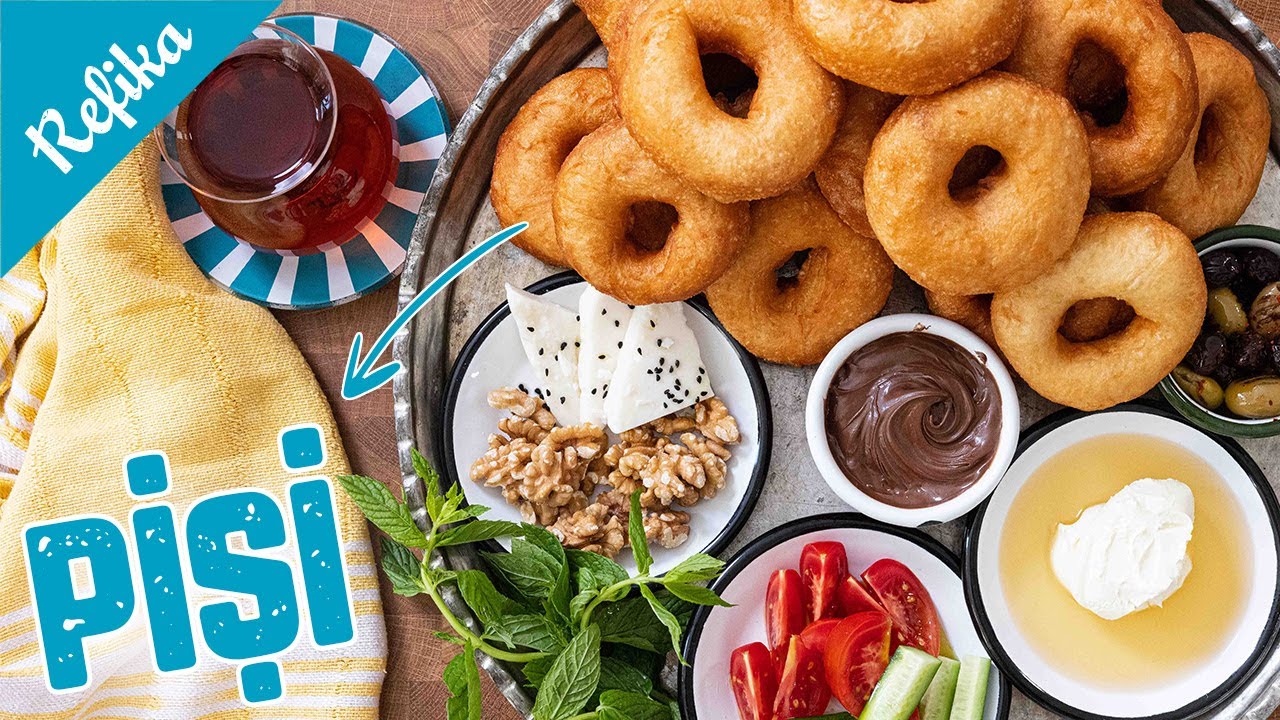 Turkish Breakfast PİŞİ Recipe | Turkish Fried Dough