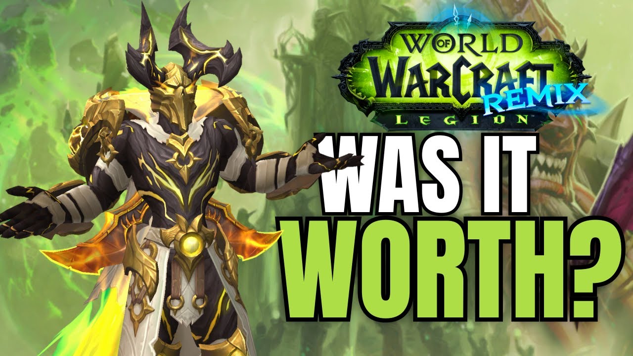 My Legion Remix Breakdown - Was It Worth It?