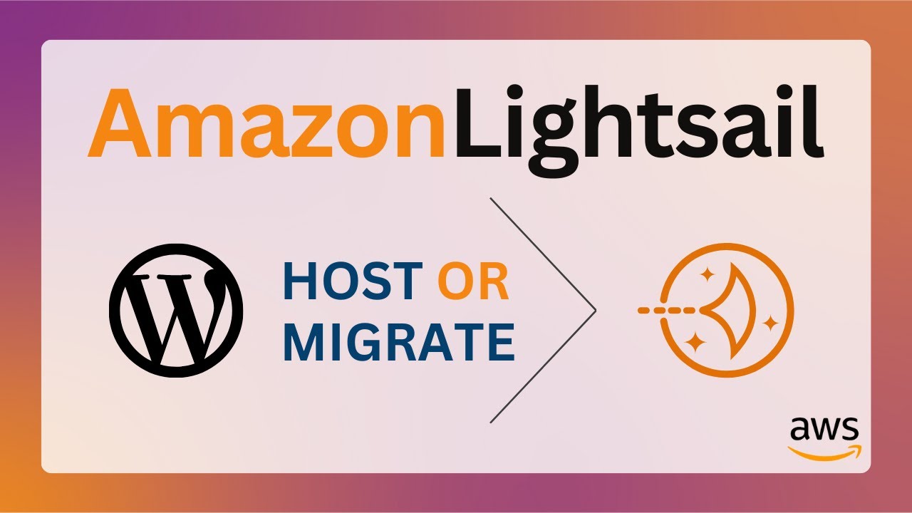 Как разместить или перенести сайт WordPress на Amazon Lightsail | Настройка AWS WordPress