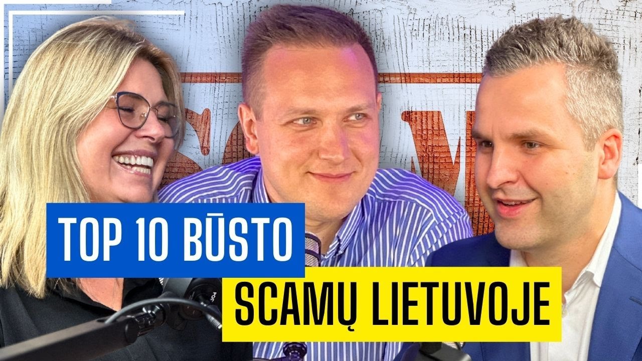 Mes PASKAMBINOM! Didžiausios NT apgavystės (SCAM'ai) Lietuvoje | NT Be Grimo 005