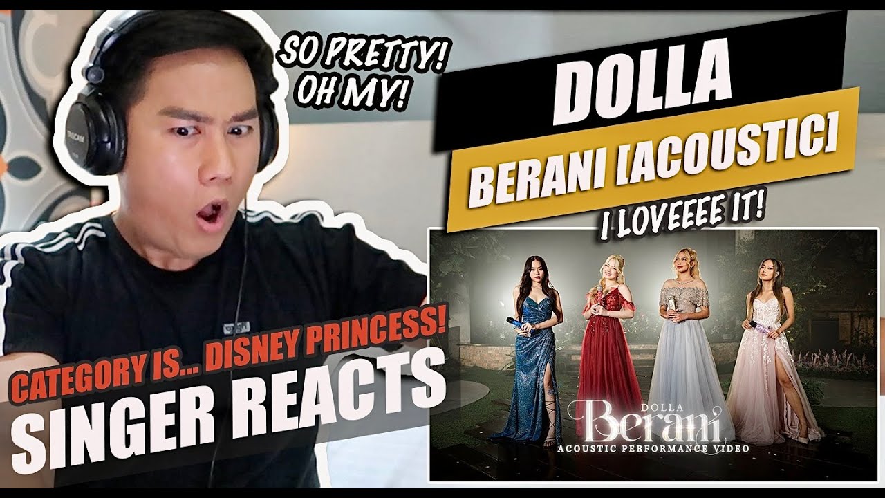 DOLLA - Berani (Official Acoustic Performance Video) | SINGER REACTION
