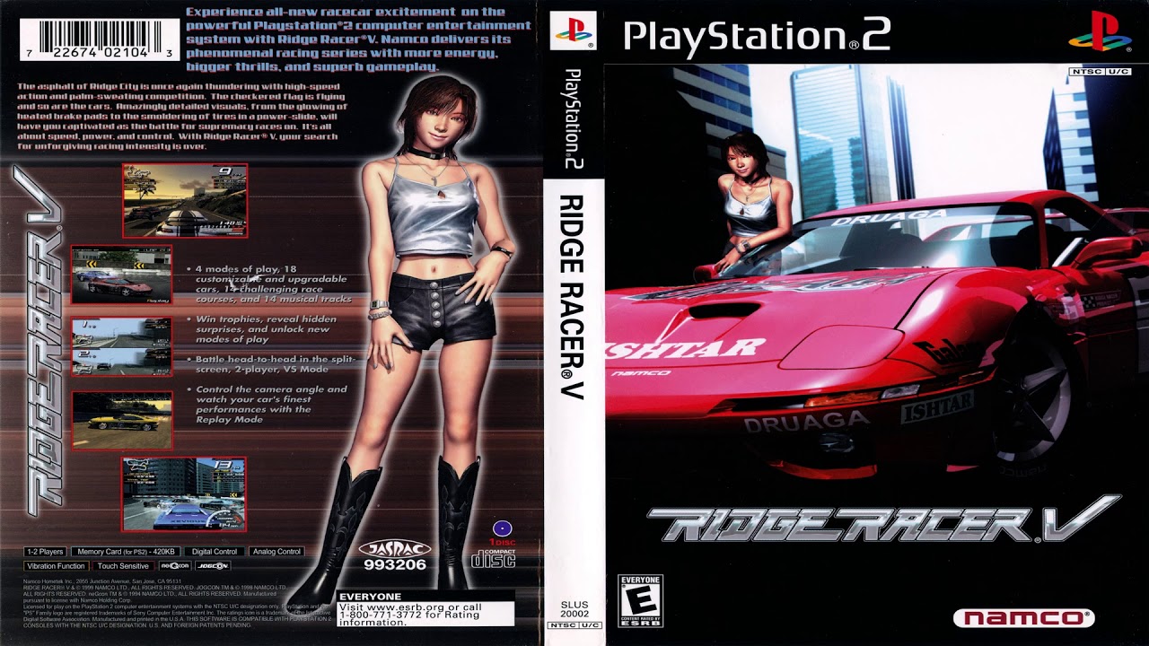 Ridge Racer V OST - Main Menu