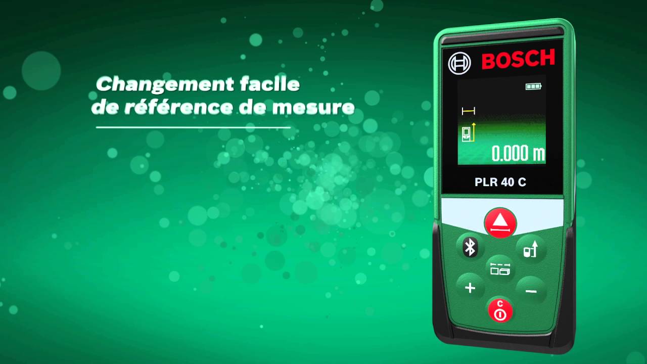 Télémètre laser Bosch PLR 40 C