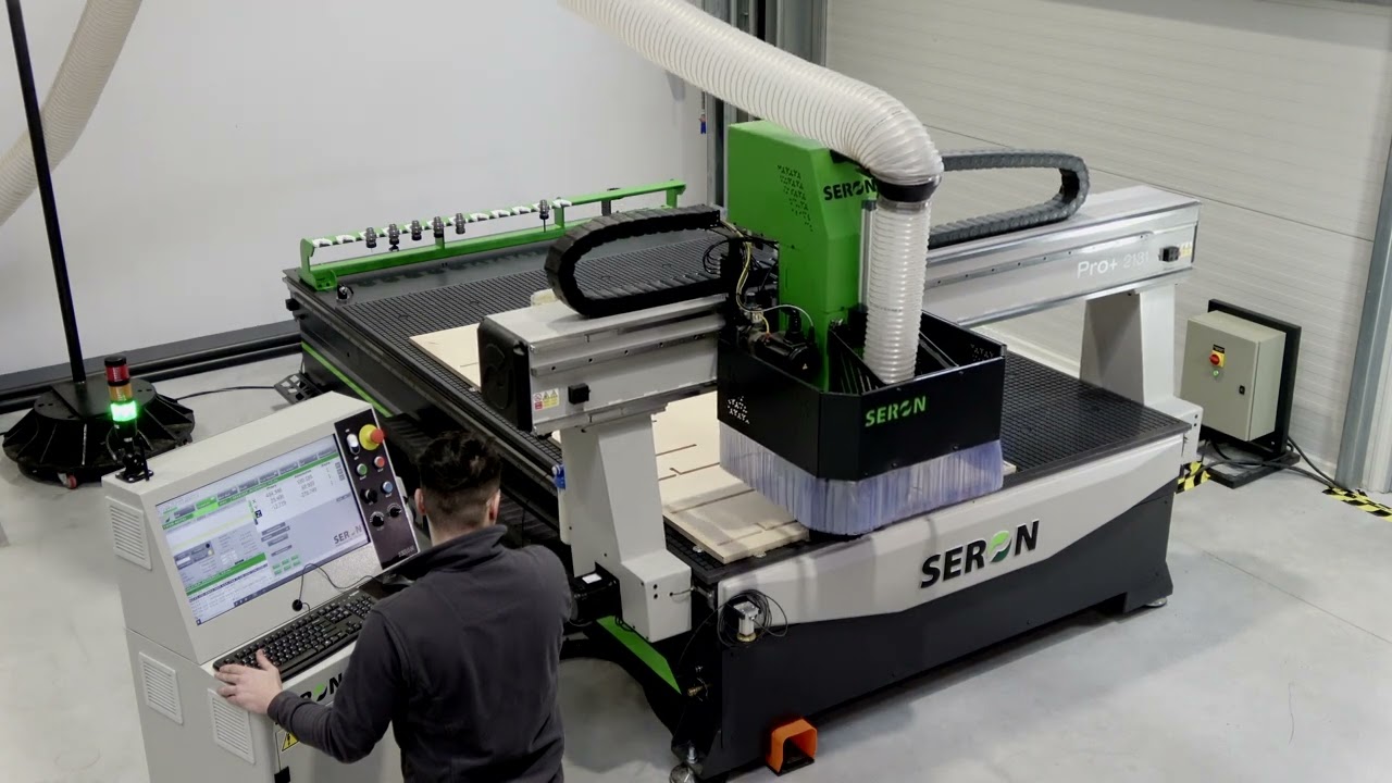 Produkcja mebli ze sklejki | Production of plywood furniture | CNC Milling Center