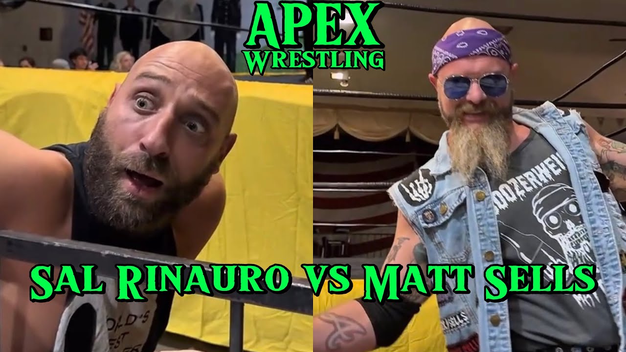 “The BoozerWeight” Matt “SEX” Sells vs “The Sticky One” Sal Rinauro - APEX #prowrestling 
