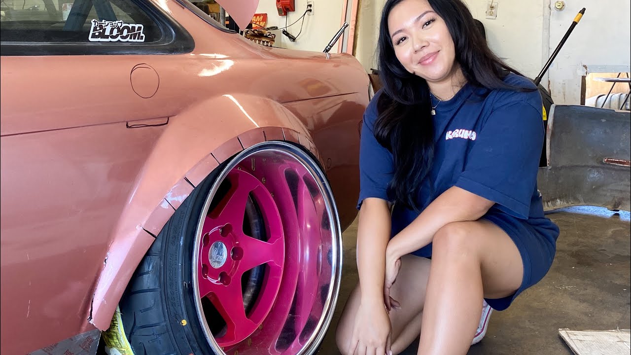 I had to cut my s14 up to fit theses wheels. 326 Power Yabaking