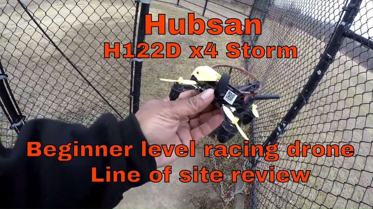 Hubsan H122D x4 Storm First Flight