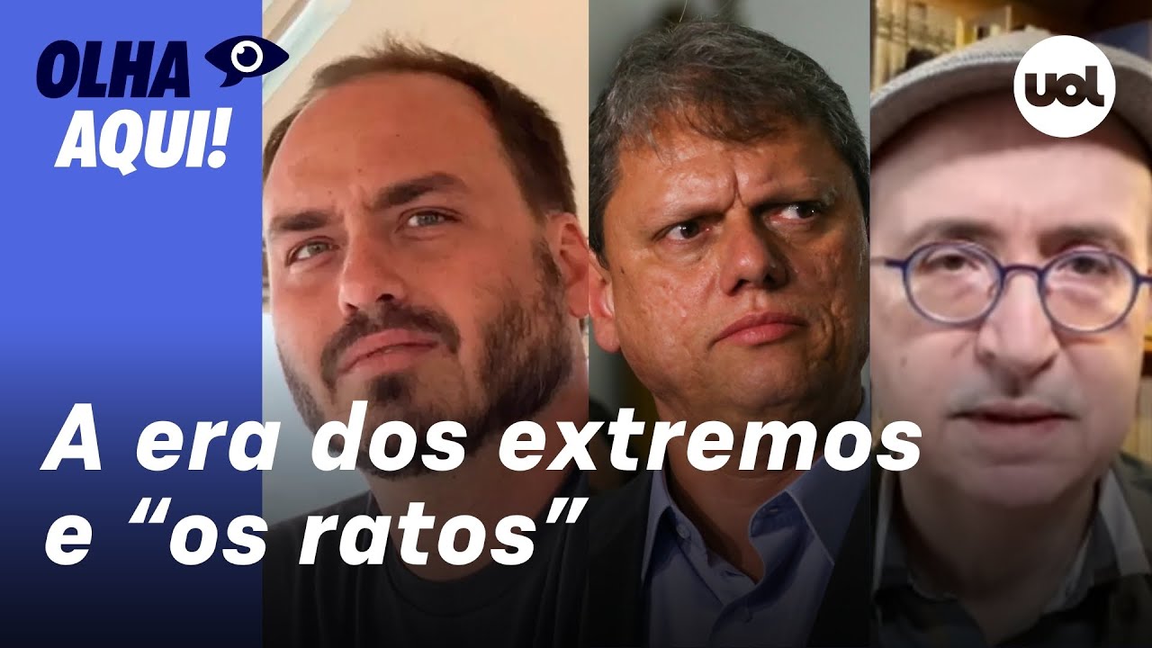 Reinaldo: Ao associar governadores de oposição a ratos, Carlos e Eduardo expõem leitura extremista