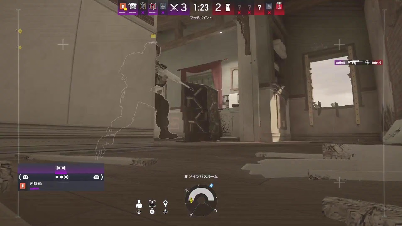 #15 R6SX CS チームユキピン奮闘中　初見さん歓迎