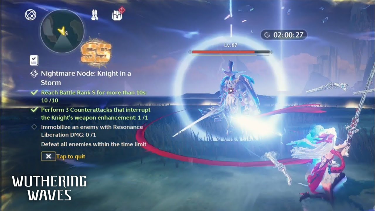 Immobilize an enemy with Resonance Liberation DMG: 0/1 | Wuthering Waves