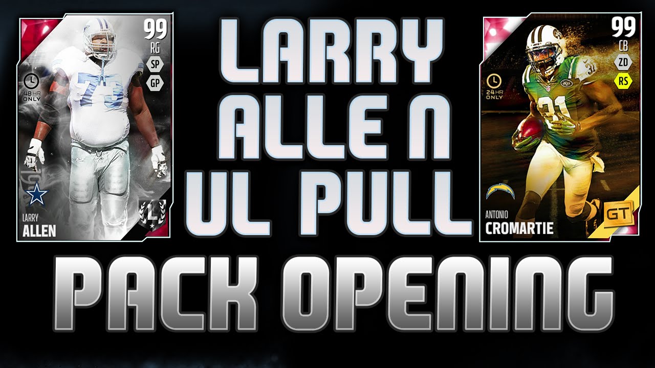 PULLING A UL LARRY ALLEN PIECE | GT Cro Search | MUT 16 Pack Opening