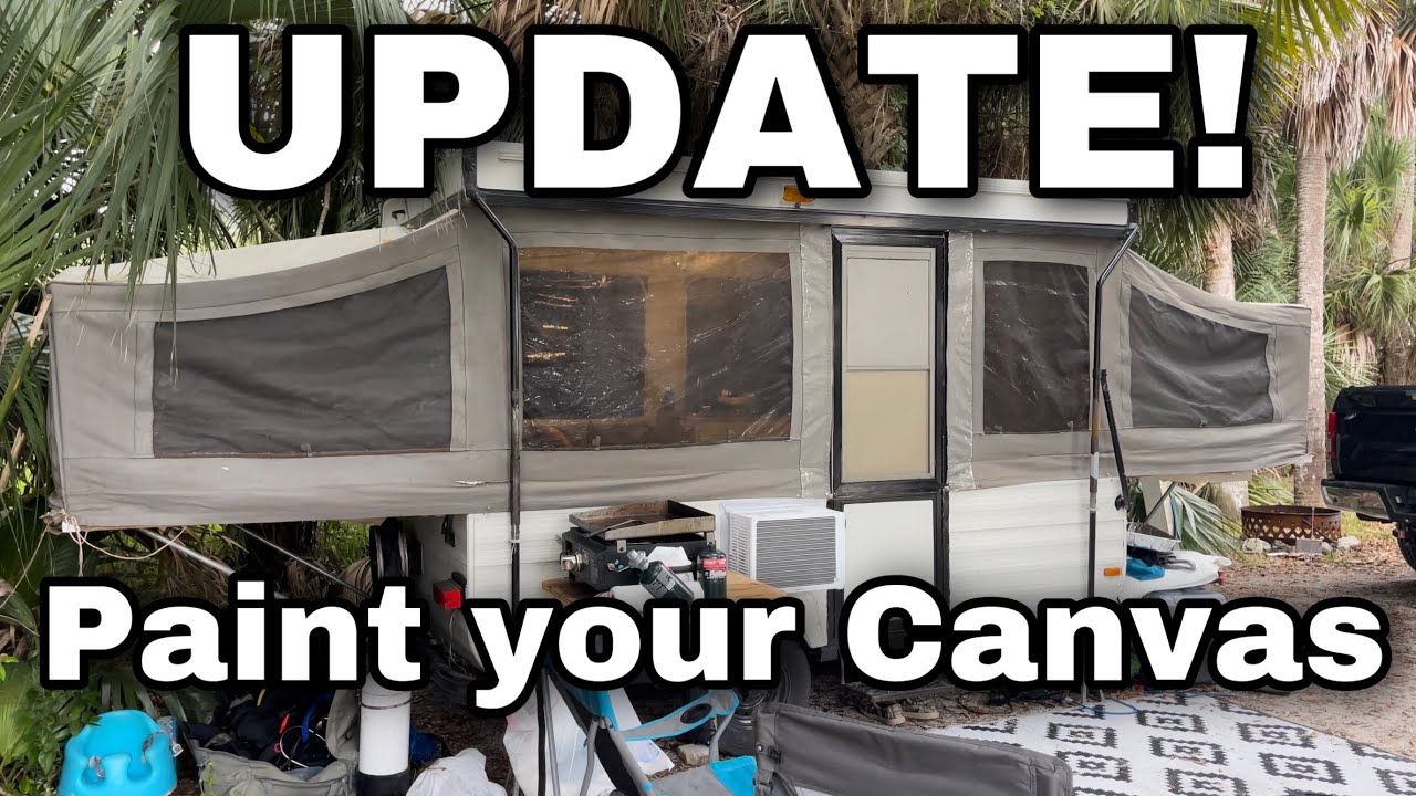 Paint Your Pop Up Canvas.. UPDATE!