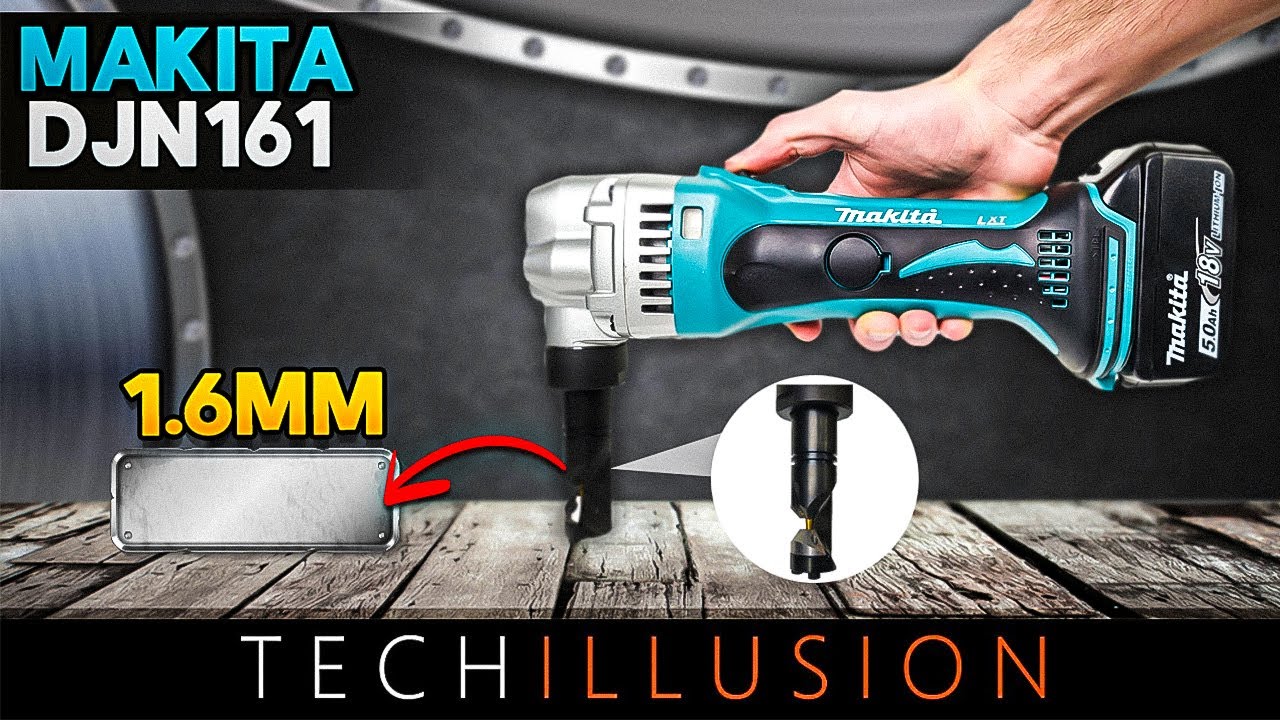 🔥KNABBERN OHNE ENDE!😱 - MAKITA 18V Akku Nibbler / Knabber DJN161Z - Review & Test