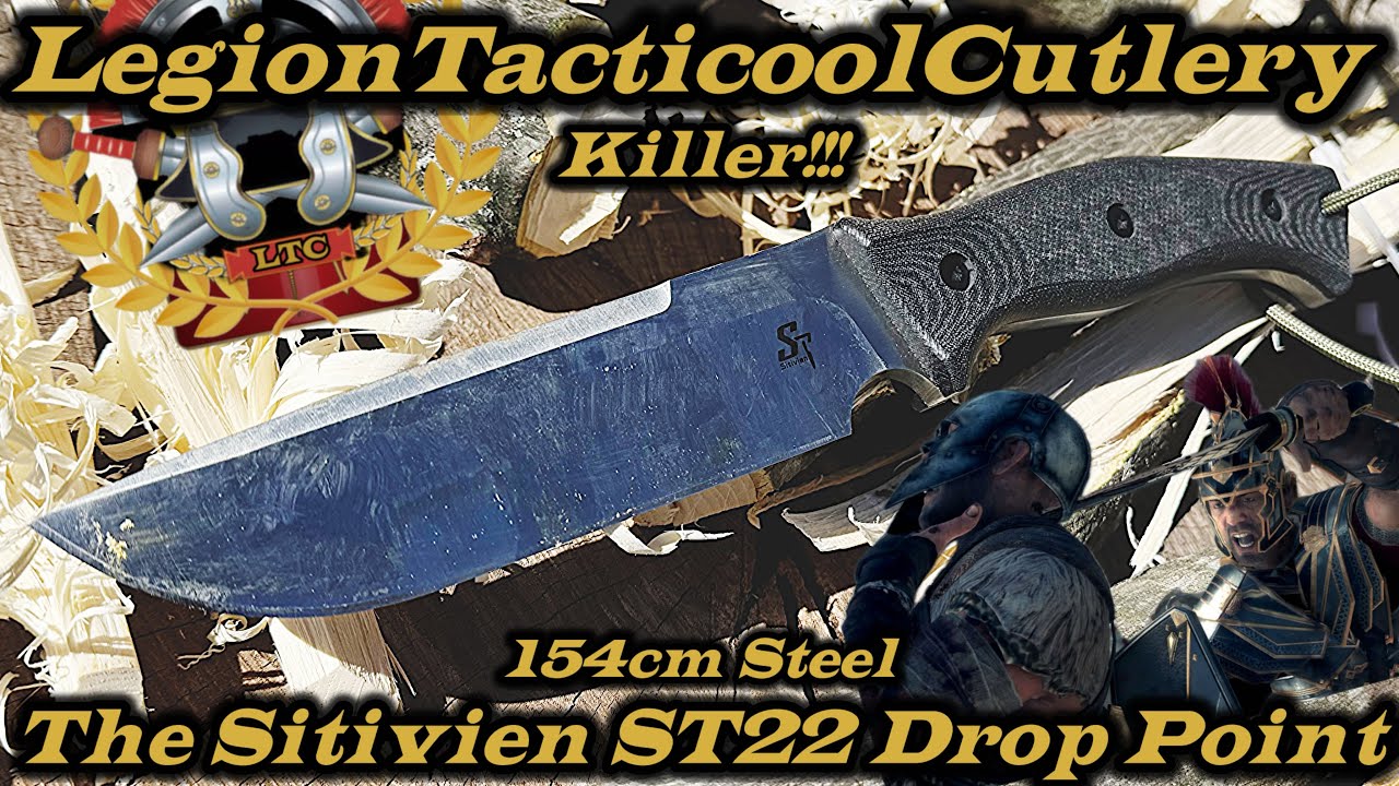 Sitivien ST22 in 154cm steel.  An awesome outdoor knife!
