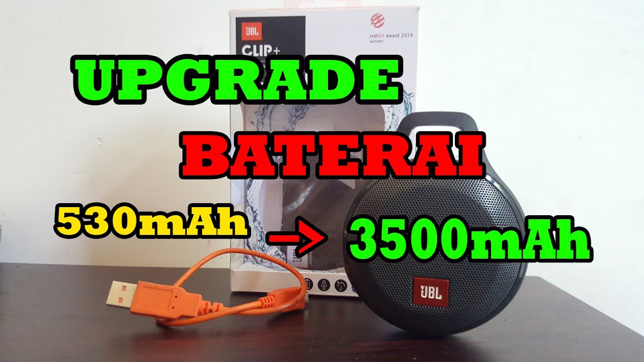 Mengganti Baterai Speaker JBL CLIP+ Bluetooth #VlogTutorial
