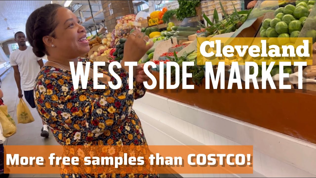 Exploring the WEST SIDE MARKET | Cleveland, Ohio | More Free Samples than COSTCO!