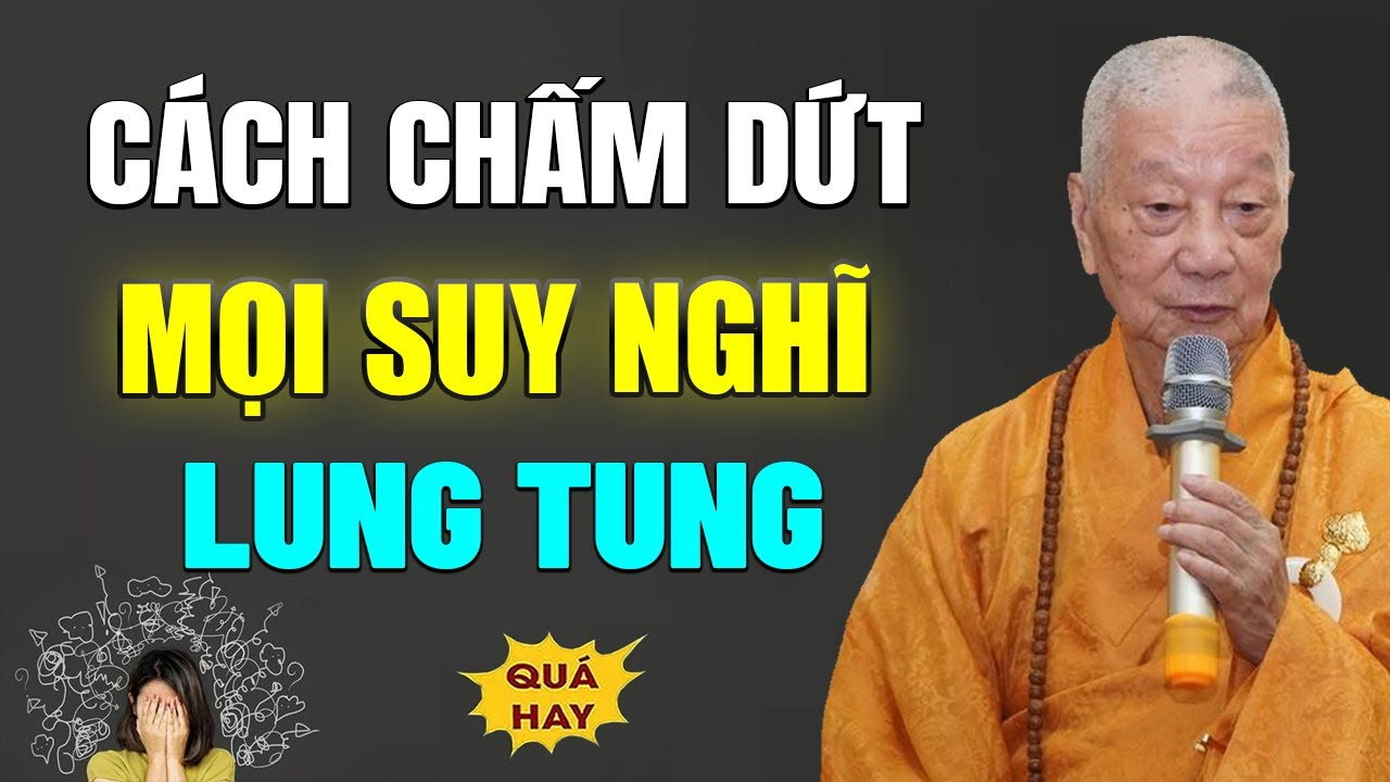 Học C&aacute;ch Tĩnh T&acirc;m BỚT SUY NGHĨ LUNG TUNG (v&ocirc; c&ugrave;ng hiệu quả) - HT. Th&iacute;ch Tr&iacute; Quảng