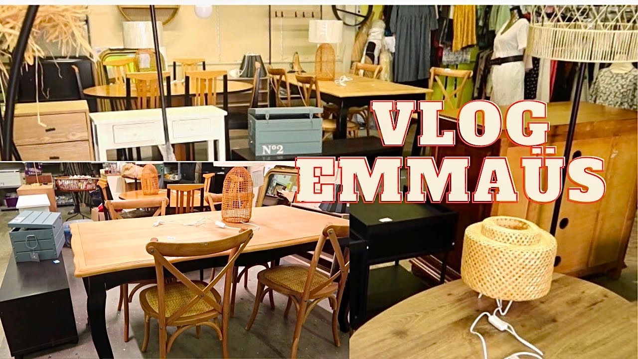 je vous emmène chez emmaüs#emmaus #secondemain #ecoplus