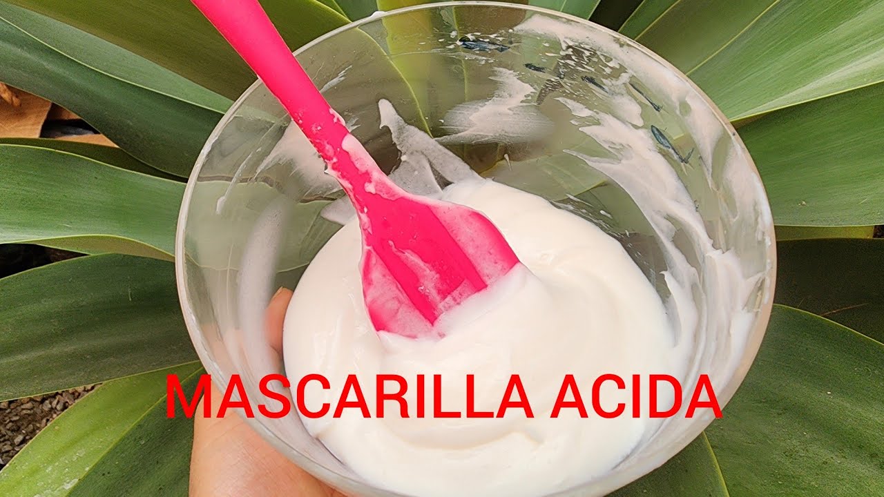 Mascarilla ácida para cabello muy dañados por tintes .