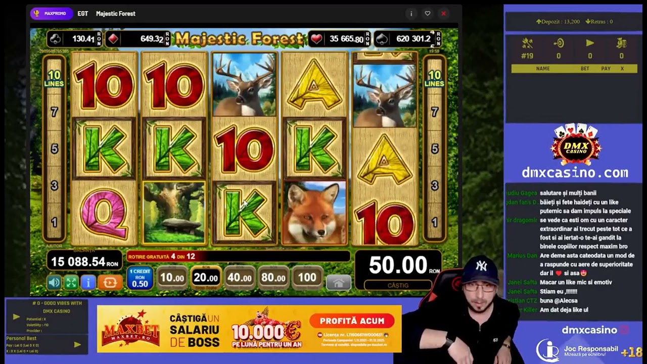 MAJESTIC FOREST EGT | SUPER WIN | SPECIALA FRUMOASA