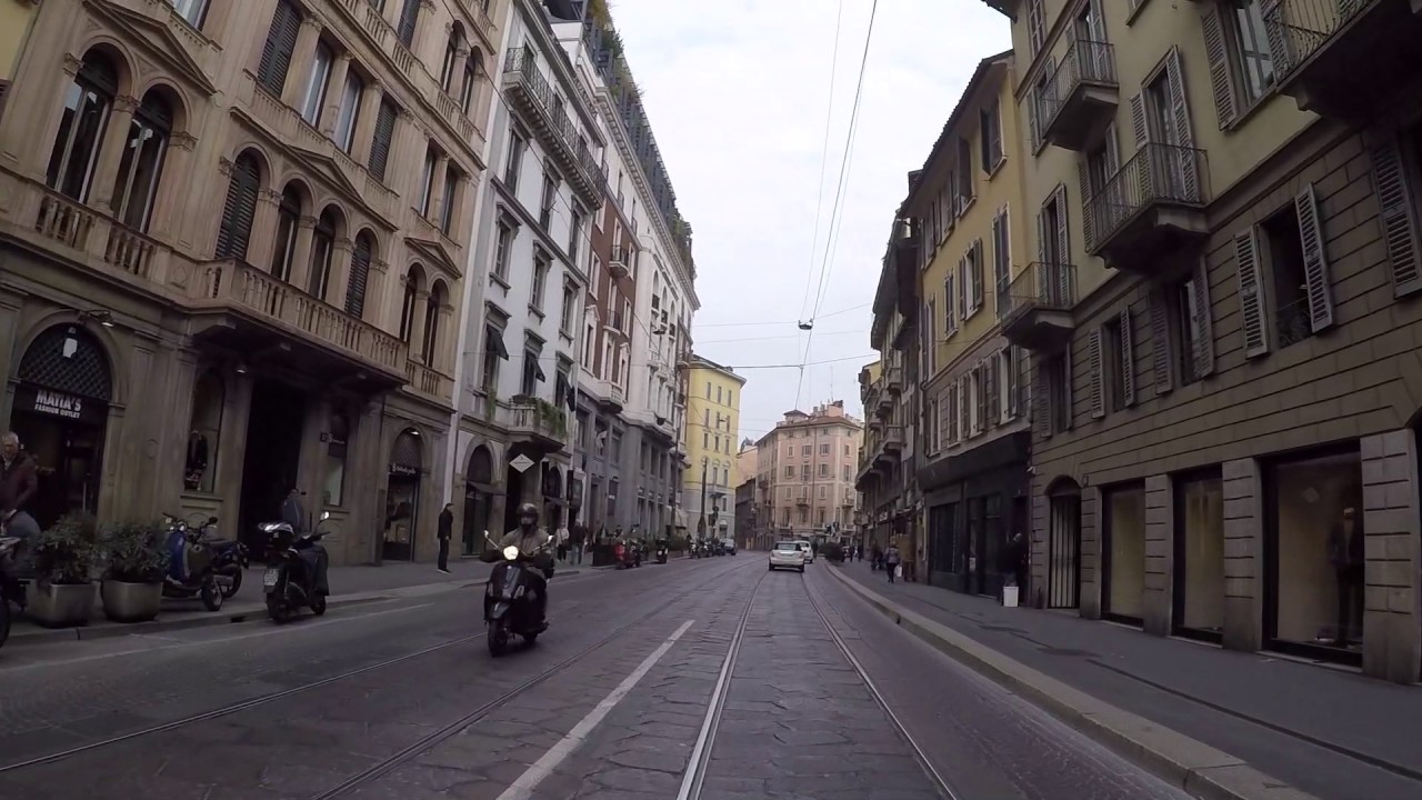 Italie Milan Centre ville, Gopro / Italia Milan City center, Gopro