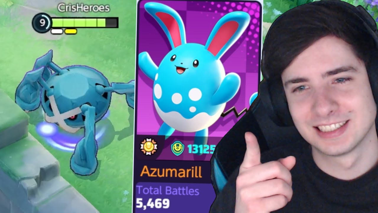 Can EU's most famous AZUMARILL Main Carry us?! | Pokemon Unite