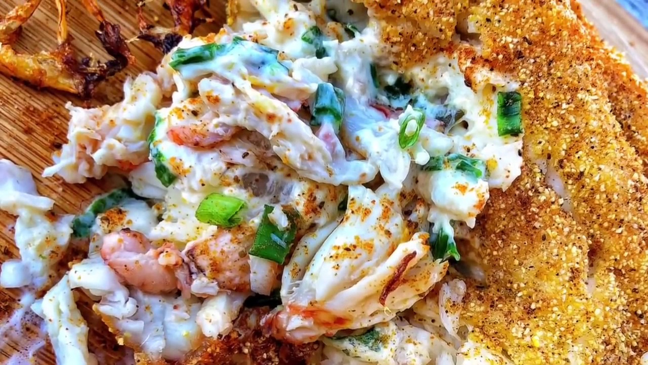 Stuffed deep fried fish !!!!