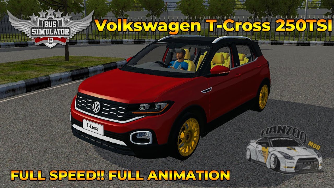 Mod Volkswagen T-Cross 250TSI - BUSSID || HANZOO MOD