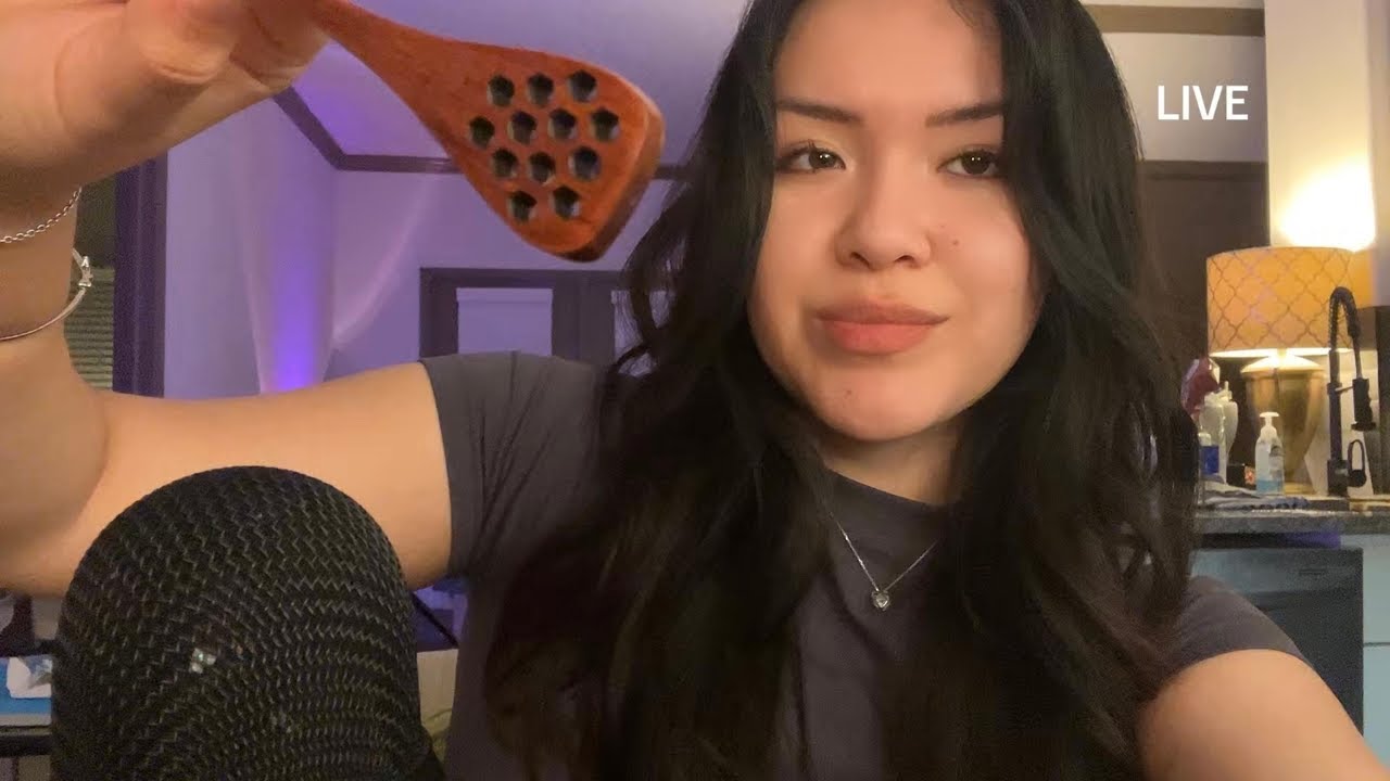 ASMR but the stream doesn’t crash this time 😭