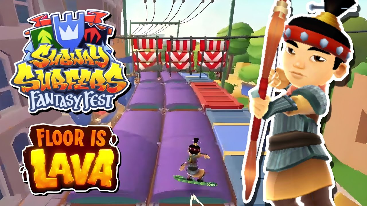 NEW NO FLOOR CHALLENGE IN FANTASY FEST 2023 WITH HOU - SUBWAY SURFERS UNDERWATER 2024