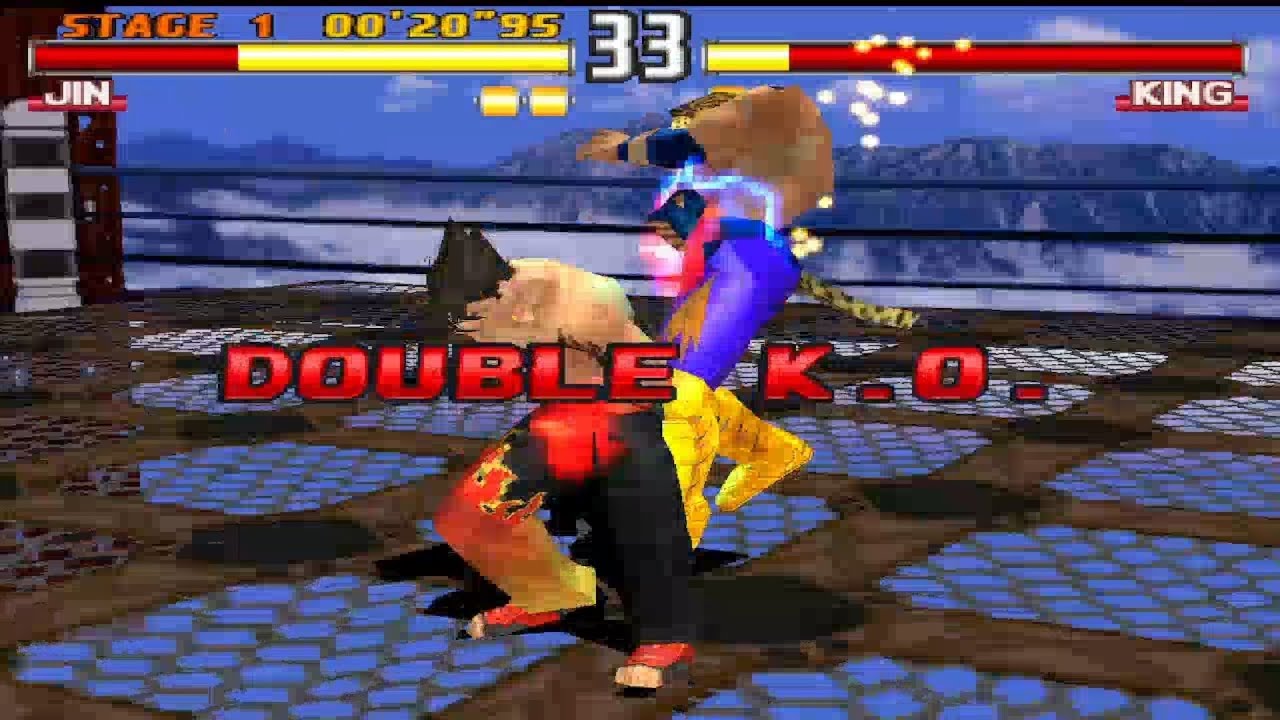 Tekken 3 Jin with Yoshimitsu Moves Arcade