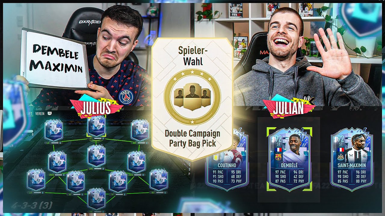 FIFA 22: BIG W & Big F im RANDOM CAMPAIGN BAG PICK Squad Builder Battle 📈😱📉