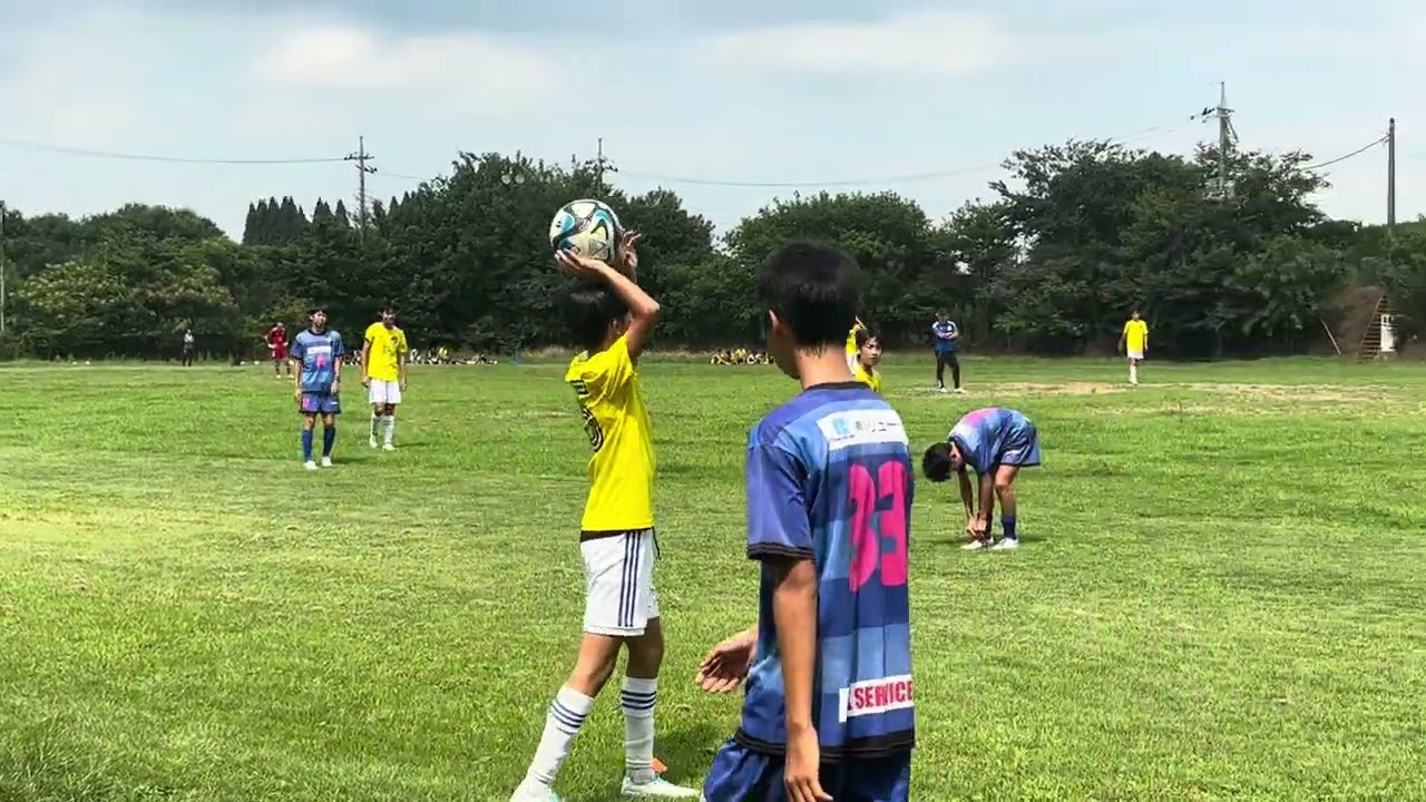 ジョカーレFC U15 TM vs ACアスミ 2025.8/16