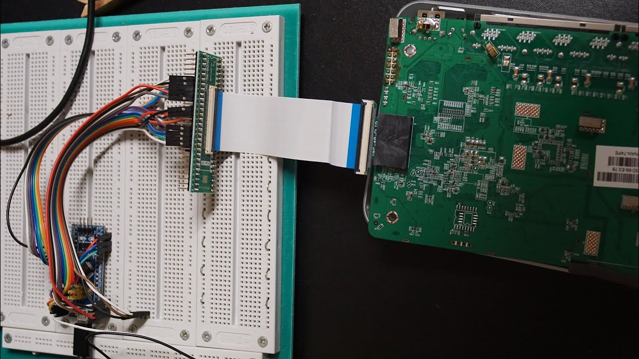 Prototype of programming NAND flash on board. (Meraki Z1)