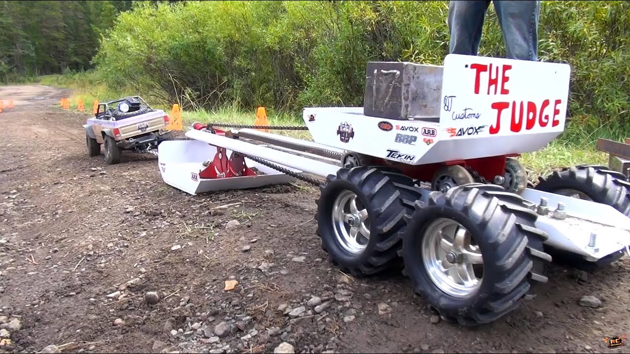RC ADVENTURES - TTC 2013 - SLED PULL / Weight PULL - 4X4 Tough Truck Challenge