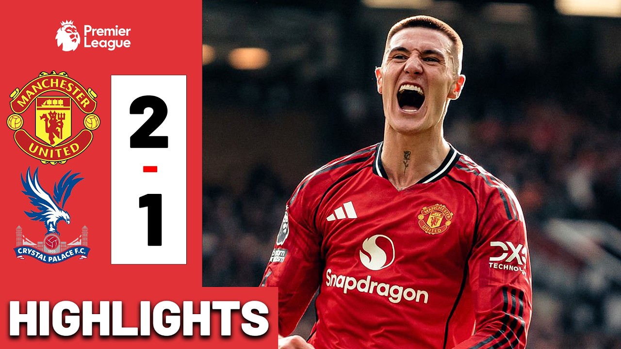 SESKO! Manchester United vs Crystal Palace 2-1 HIGHLIGHTS All Goals Premier League 25/26