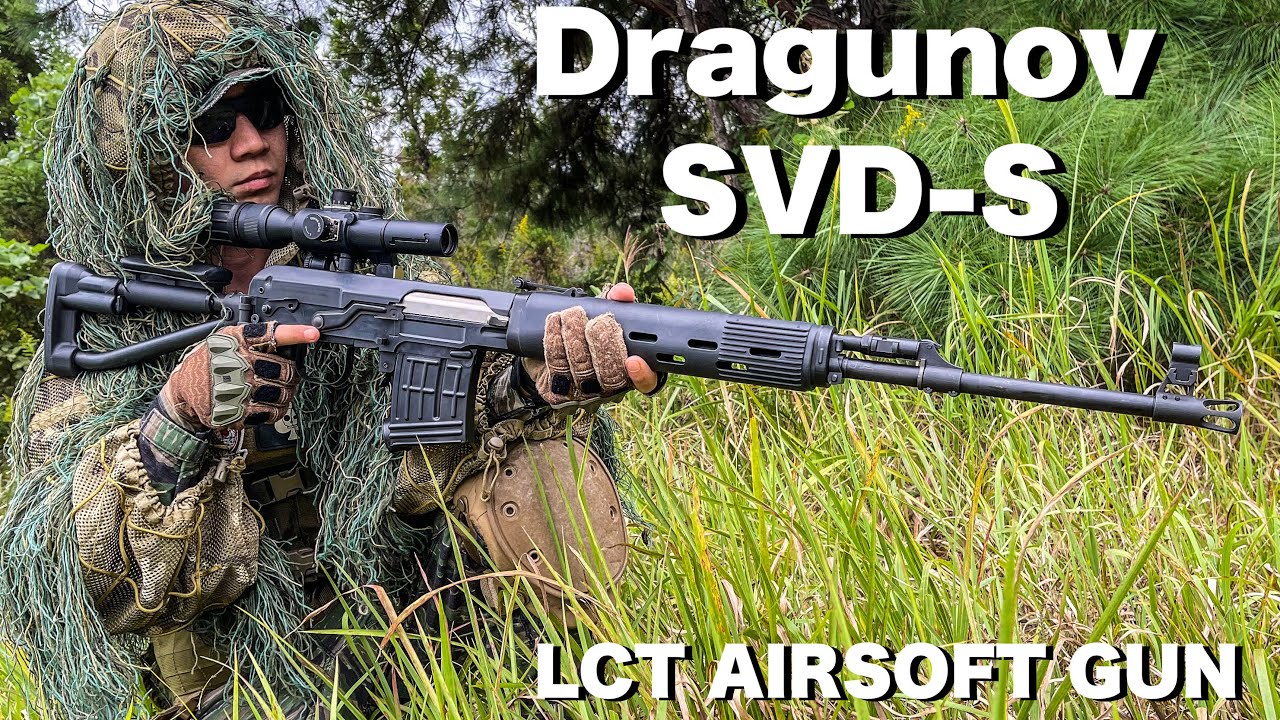 【新作レビュー　LCT　ドラグノフ　SVD-S】今までのLCTと一味違った新製品が凄い　airsoft 　エアソフト　airsoft　レビュー　玩具　サバゲー　サバゲ　サバイバルゲーム