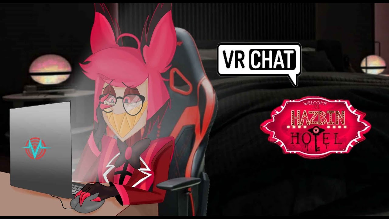 HAZBIN HOTEL: ALASTOR INVESTIGATES THE INTERNET [VRChat - Funny Moments]