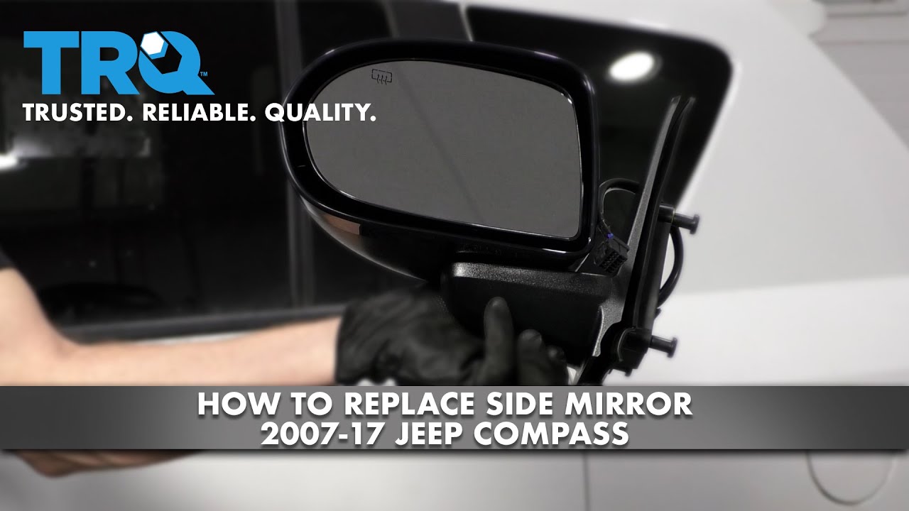 Как заменить боковое зеркало на Jeep Compass 2007–17
